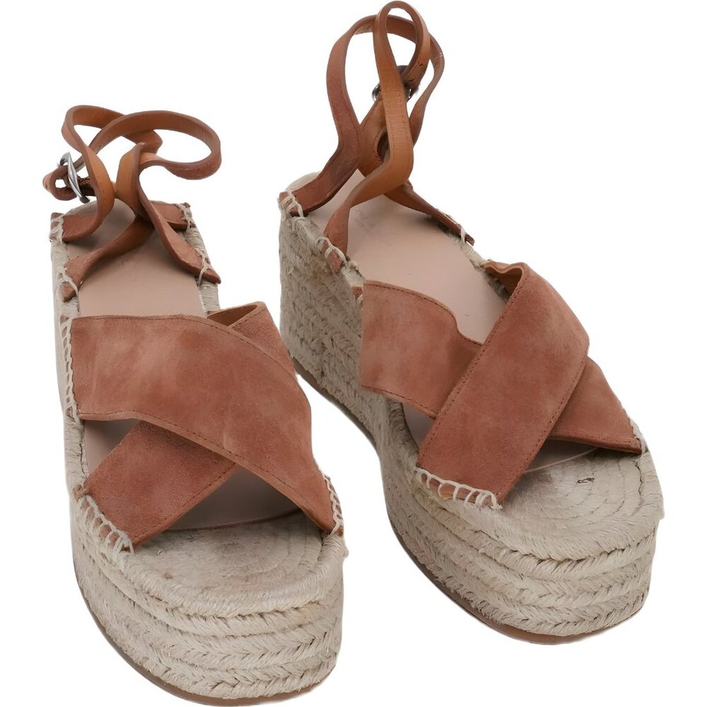 Rag Bone Hera Wedge Espadrille Sandal Women's EU 39.5